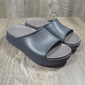 Dansko DEVYN Black EVA SANDAL Casual Slip On Slide EU Size 38 US 7.5-8 EUC